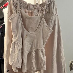 Free People FP Movement Stay With It Tank Top & Pant Set, SIZE: S, NWOT Unworn